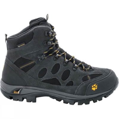 Botas Jack Wolfskin All Terrain 7 Texapore Mid Hombre - Gris - Chile SEB530974